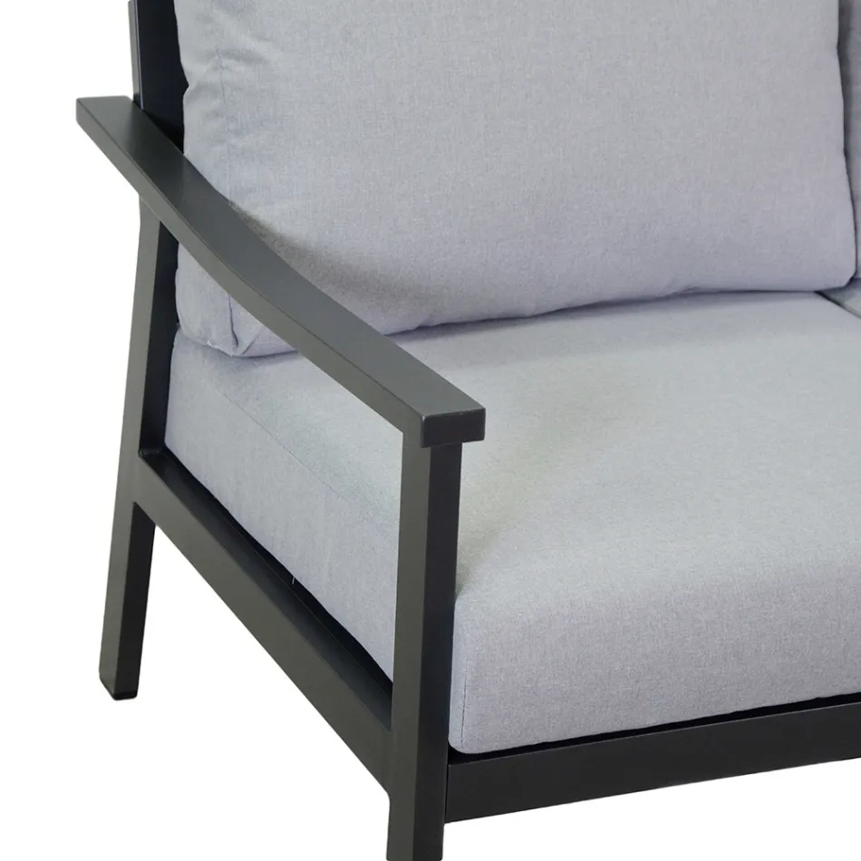 Salotto Composto da 1 Divano,  2 Poltrone, e 1 Tavolino - Biglietto Viadurini