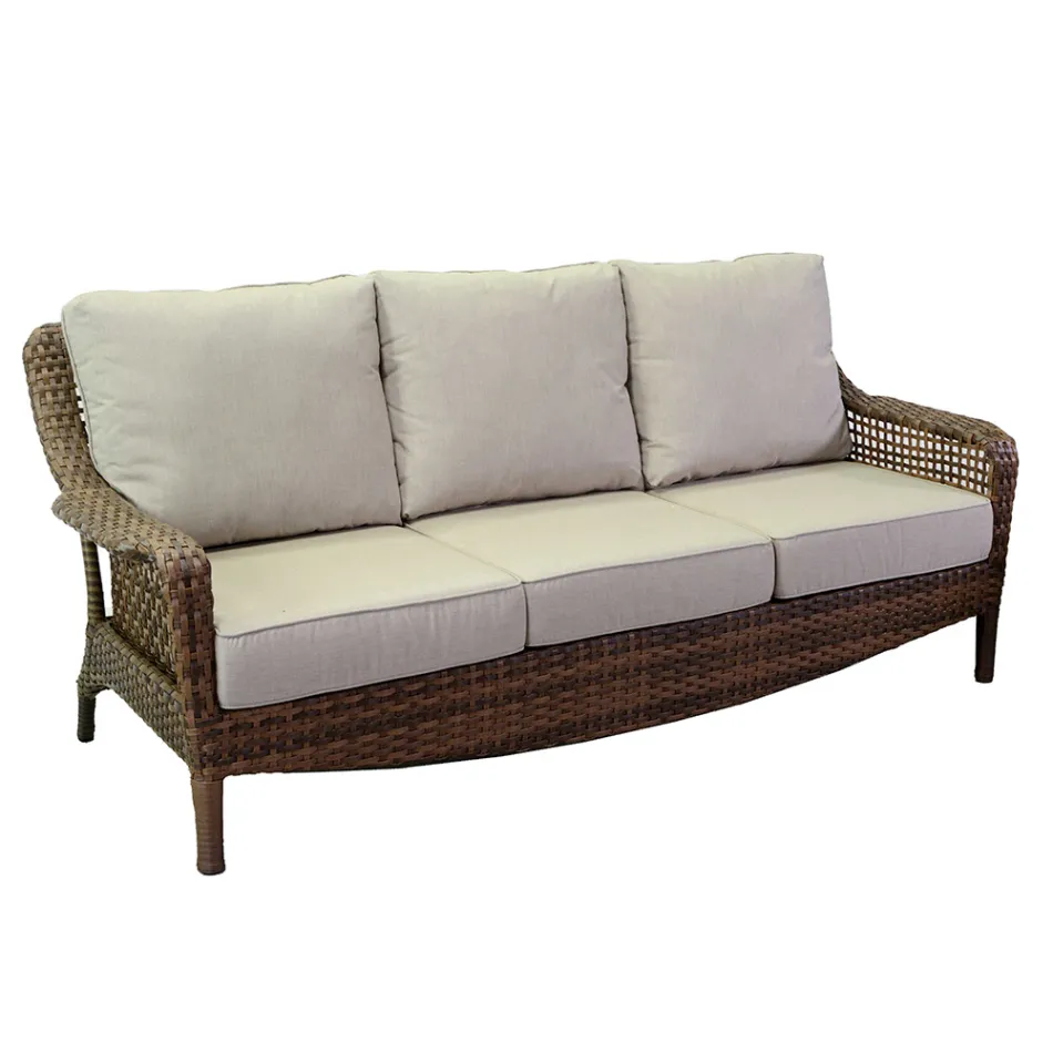 Salotto Composto da 2 Poltrone, 1 Divano e 1 Tavolino - Ombrellone Viadurini