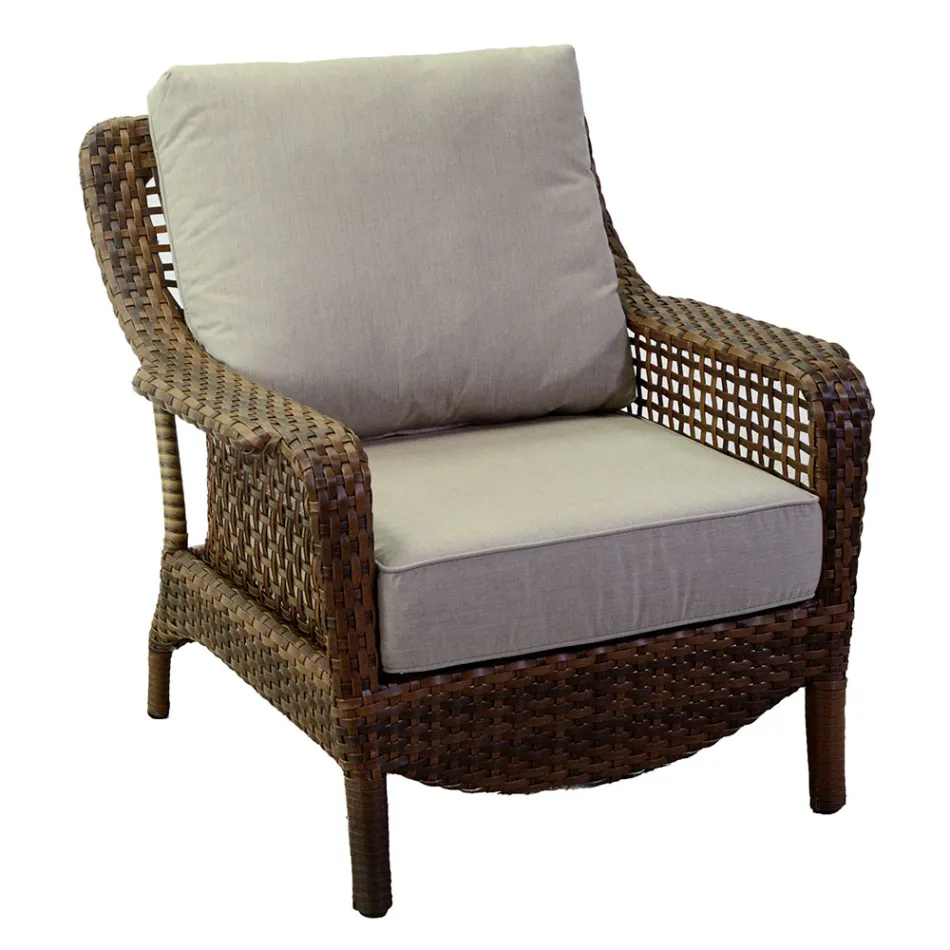 Salotto Composto da 2 Poltrone, 1 Divano e 1 Tavolino - Ombrellone Viadurini