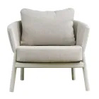 Salotto Composto da 2 Poltrone, 1 Divano e 2 Tavolini in Alluminio - Fusion Viadurini