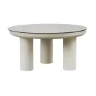 Salotto Composto da 2 Poltrone, 1 Divano e 2 Tavolini in Alluminio - Fusion Viadurini