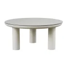 Salotto Composto da 2 Poltrone, 1 Divano e 2 Tavolini in Alluminio - Fusion Viadurini