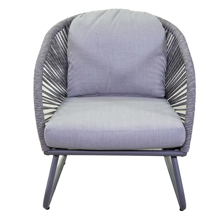 Salotto Composto da 2 Poltrone con Tavolino - Valigia Viadurini