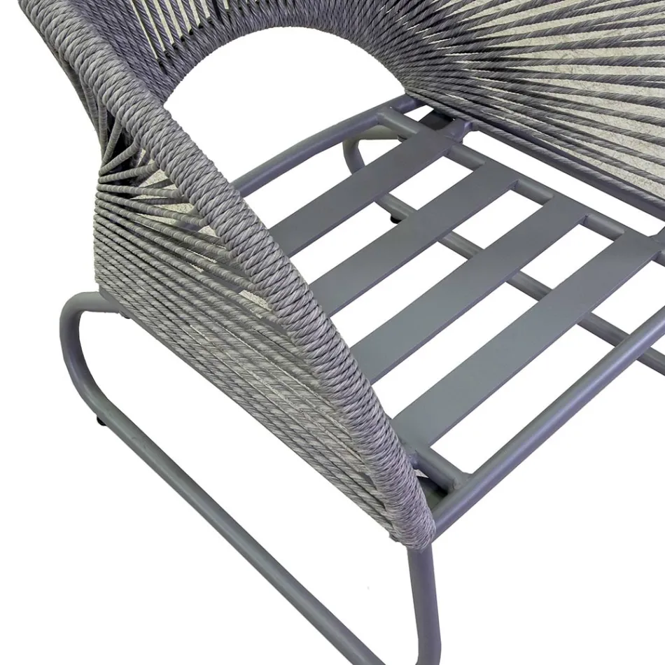 Salotto Composto da 2 Poltrone con Tavolino - Valigia Viadurini