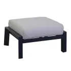 Salotto Composto da Divano, Tavolino e Poltrone con Poggiapiedi - Bacheca Viadurini