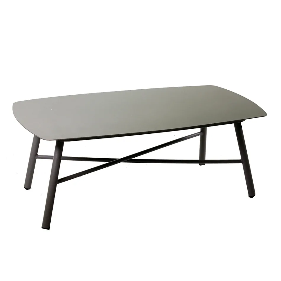 Salotto da Esterno Composto da 1 Divano 3 Posti, 2 Poltrone e 1 Tavolino - Righello Viadurini