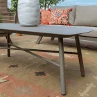 Salotto da Esterno Composto da 1 Divano 3 Posti, 2 Poltrone e 1 Tavolino - Righello Viadurini