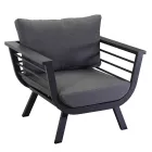 Salotto da Esterno Composto da 2 Poltrone e 1 Tavolino - Righello Viadurini