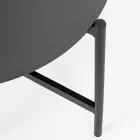 Salotto da Esterno con 1 Divano, 2 Poltrone e 2 Tavolini in Acciaio - Prefer Viadurini