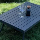 Salotto da Esterno con Divano, Poltrona e Tavolino Rettangolare - Dandelium Viadurini