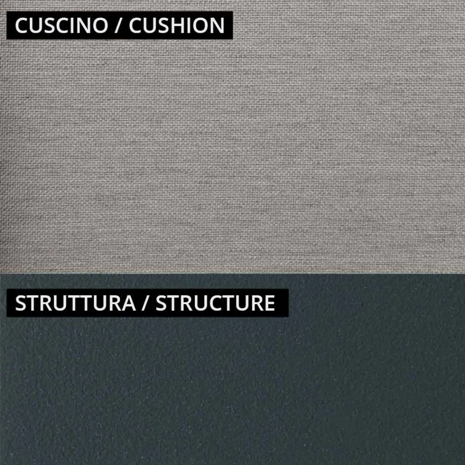 Salotto da Giardino con 2 Poltrone e 1 Divano 2 Posti Made in Italy - Fontana Viadurini