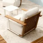 Salotto da Giardino con Divano, 2 Poltrone e Tavolino - Montorio Viadurini