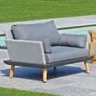 Salotto da Giardino con Struttura in Alluminio Grigio Antracite - Fouquer Viadurini