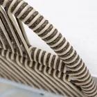 Salotto da Giardino in Alluminio e Intreccio in Corda - Alcor Viadurini