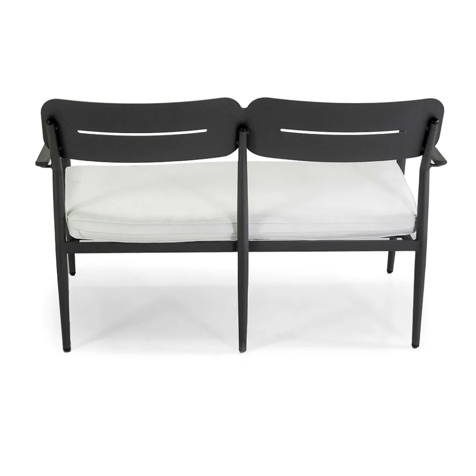 Salotto da Giardino Realizzato in Alluminio di Diverse Finiture - Souvenir Viadurini