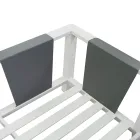 Salotto da Giardino Realizzato in Alluminio - Pastelli Viadurini