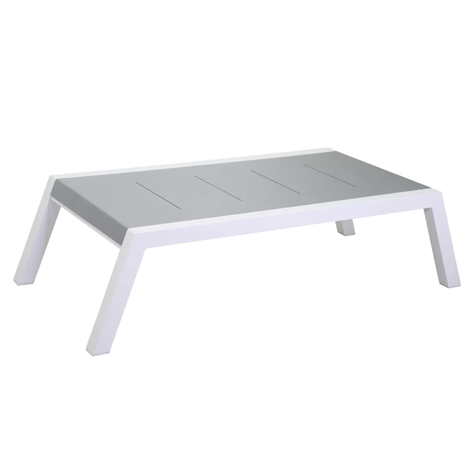 Salotto da Giardino Realizzato in Alluminio - Pastelli Viadurini