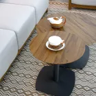 Salotto in alluminio con Trasferimento Termico Effetto Legno - Camper Viadurini