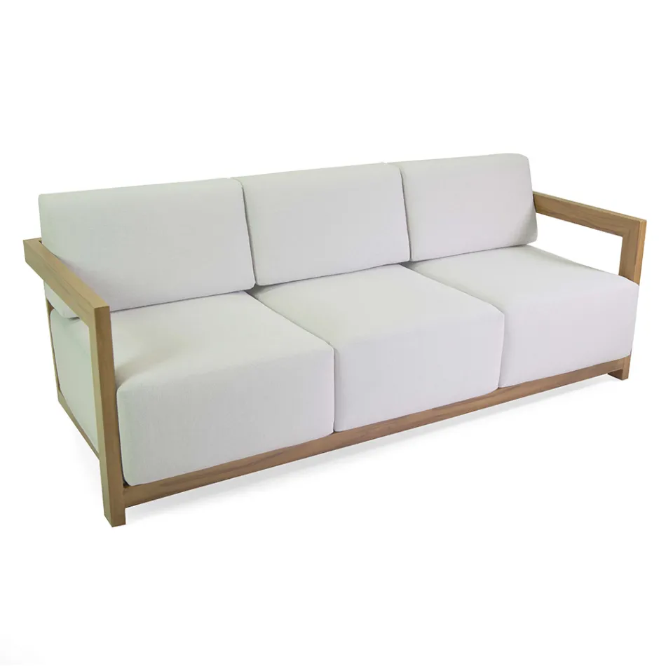 Salotto in alluminio con Trasferimento Termico Effetto Legno - Camper Viadurini