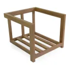 Salotto in alluminio con Trasferimento Termico Effetto Legno - Camper Viadurini