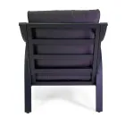 Salotto Realizzato in Alluminio con Braccioli in Teak del Brasile - Diario Viadurini