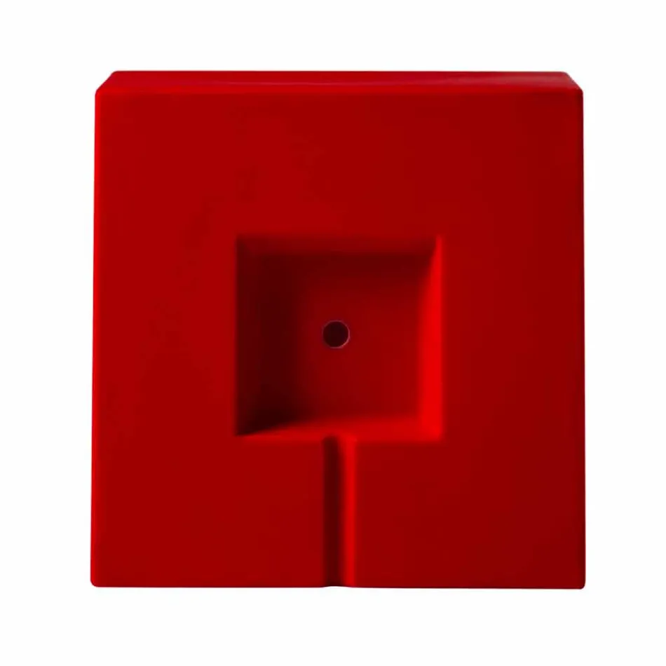 Scaffale colorato a cubo Slide Open Cube design moderno fatto Italia Viadurini