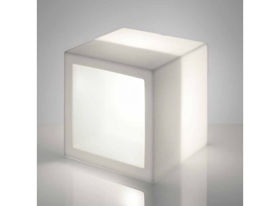Scaffale luminoso a cubo Slide Open Cube design moderno fatto Italia Viadurini