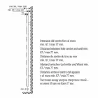 Scaldasalviette Bagno Design Moderno a Parete in Acciaio a 386 Watt - Pavone Viadurini