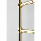 Scaldasalviette Componibile Idraulico Tubo d'Ottone Oro a 311 W - Caesar Viadurini
