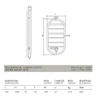 Scaldasalviette di Design a “Tutto Tondo Bubble” in Acciaio Made in Italy - Smooth Viadurini