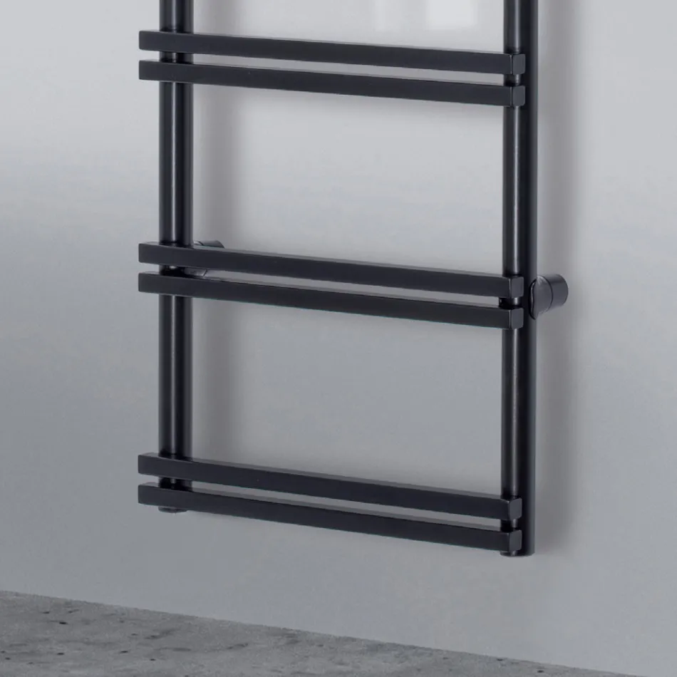 Scaldasalviette Elettrico con Collettori Verticali Made in Italy - Zenzero Viadurini