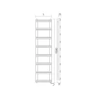 Scaldasalviette Elettrico con Collettori Verticali Made in Italy - Zenzero Viadurini