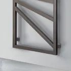 Scaldasalviette Elettrico con Elementi Quadrati Made in Italy - Mandorle Viadurini