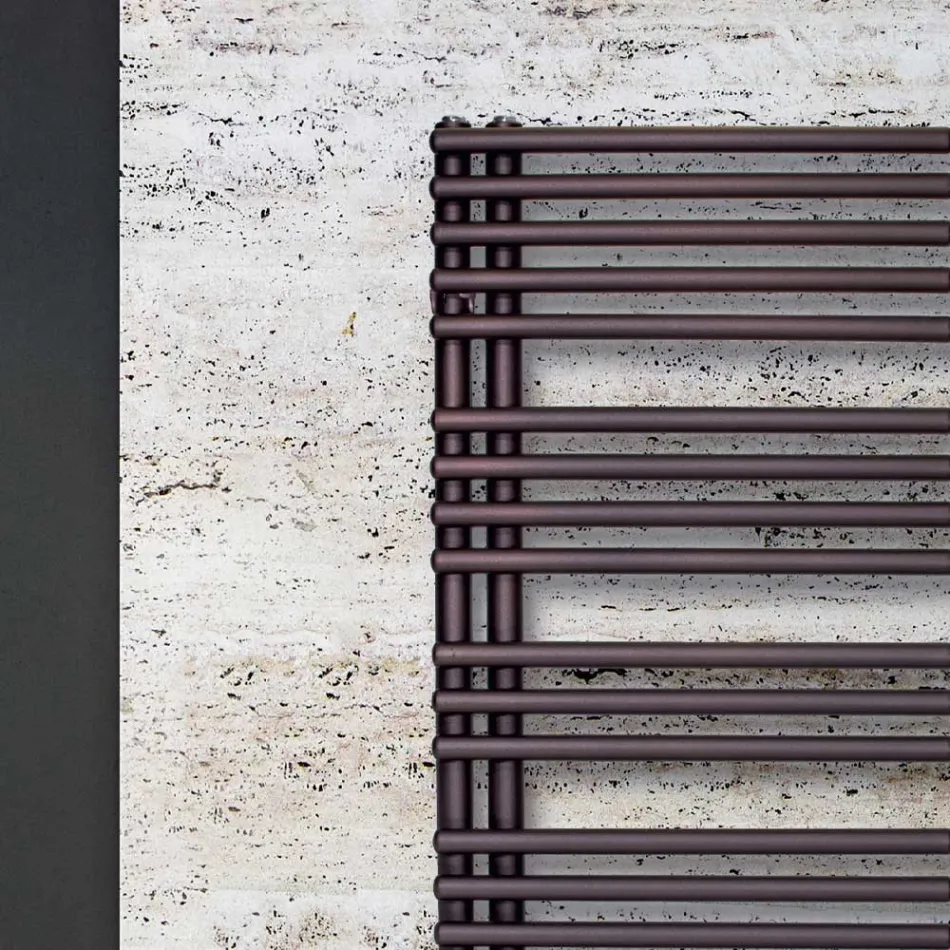 Scaldasalviette Elettrico in Acciaio al Carbonio Made in Italy - Amarene Viadurini