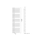 Scaldasalviette Elettrico in Acciaio al Carbonio Made in Italy - Amarene Viadurini