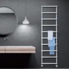 Scaldasalviette Idraulico con Elementi Circolari Made in Italy - Fragola Viadurini