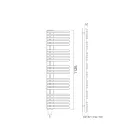 Scaldasalviette Idraulico in Acciaio al Carbonio Made in Italy - Amarene Viadurini