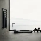 Scaldasalviette Idraulico in Acciaio dal Design Moderno Made in Italy - Potentia Viadurini