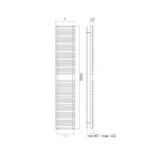 Scaldasalviette Idraulico Realizzato in Acciaio al Carbonio - Morbido Viadurini