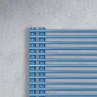 Scaldasalviette in Acciaio al Carbonio con Sistema Misto - Arachidi Viadurini