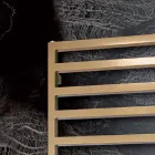 Scaldasalviette Misto con Linee Semplici in Acciaio Made in Italy - Pistacchio Viadurini