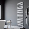 Scaldasalviette Misto in Acciaio Finitura Bianco Puro Made in Italy - Limone