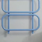 Scaletta Scaldasalviette Elettrica in Acciaio Piatto Colorato Made in Italy - Chain Viadurini