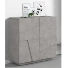 Scarpiera Alta o Bassa in Legno Sostenibile Design a 2 o 4 Ante - Fjona Viadurini