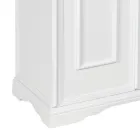 Scarpiera con 1 Cassetto e 2 Ante in Legno Realizzata in Italia - Lasa Viadurini