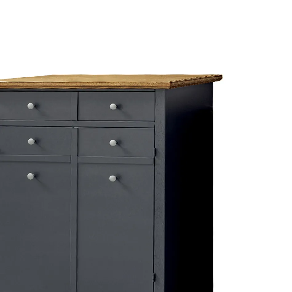 Scarpiera in Legno Impiallacciato Toulipier Made in Italy - Visnus Viadurini