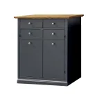 Scarpiera in Legno Impiallacciato Toulipier Made in Italy - Visnus Viadurini