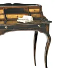 Scrittoio con 5 Cassetti e Piano Estraibile Made in Italy - Maia Viadurini