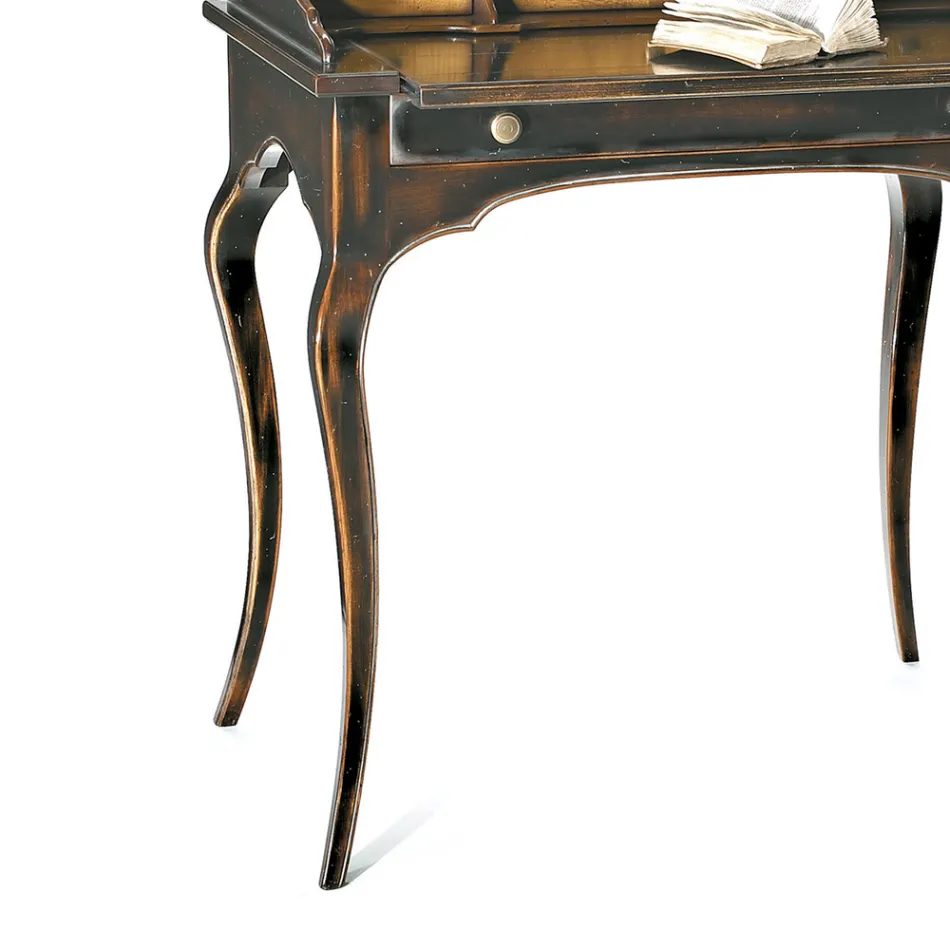 Scrittoio con 5 Cassetti e Piano Estraibile Made in Italy - Maia Viadurini