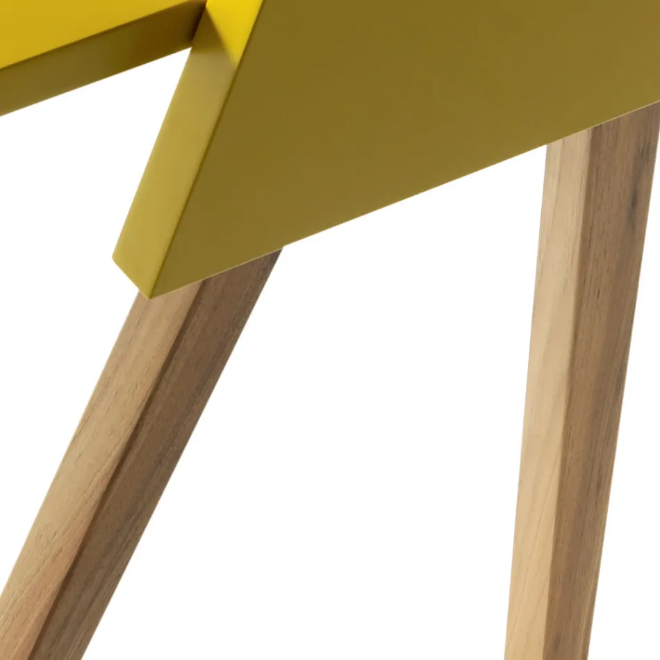 Scrittoio in multistrato di legno design Grilli Hemingway made Italy Viadurini